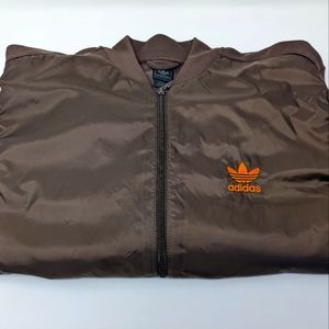 Adidas Originals Brown/Orange Medium Track Jacket 2005
